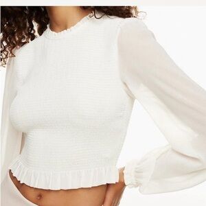 Aritzia Wilfred Ruffled Women's Top